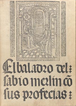 Image El Baladro del Sabio Merlín con sus profecías